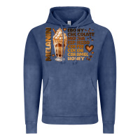 Vintage Denim melanin coffee Vintage Hoodie - JahusDesignShop