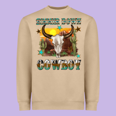 Heavyweight Sweatshirt simmer down cowboy