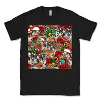 Black christmas pig  aztec Classic Tee - FaDigitalArtStudio