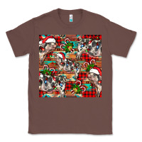 Chestnut christmas pig  aztec Classic Tee - FaDigitalArtStudio