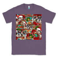 Lavender christmas pig  aztec Classic Tee - FaDigitalArtStudio