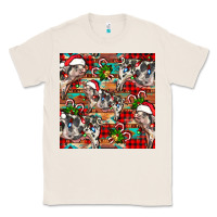Natural christmas pig  aztec Classic Tee - FaDigitalArtStudio