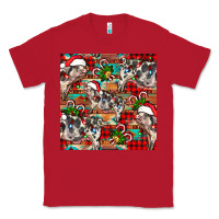 Red christmas pig  aztec Classic Tee - FaDigitalArtStudio