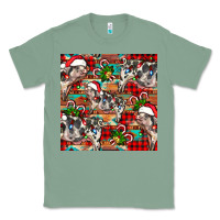 Sage christmas pig  aztec Classic Tee - FaDigitalArtStudio