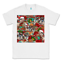 White christmas pig  aztec Classic Tee - FaDigitalArtStudio