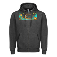 Charcoal Heather pumpkin spice and everything nice libbey glass Zipper Hoodie - BundleAndBundleShop