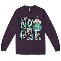 Plum nurse Long Sleeve Tee - RacoonDesign