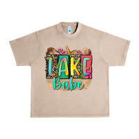 French Oak lake babe Urban Heavy Tee - Zillion Design Studio