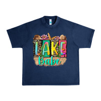 Navy lake babe Urban Heavy Tee - Zillion Design Studio