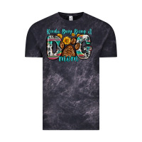 Cloud Black kinda busy being a dog mom Vintage Tee - Zillion Design Studio