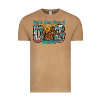 Vintage Camel kinda busy being a dog mom Vintage Tee - Zillion Design Studio