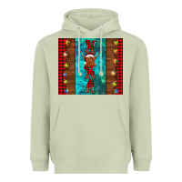 Nana Highland Cow Christmas Heavyweight Hoodie | Teevron