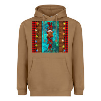 Toasted Coconut nana highland cow Christmas Heavyweight Hoodie - BarkalooDesign