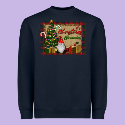 Heavyweight Sweatshirt It's Christmas Gnomes