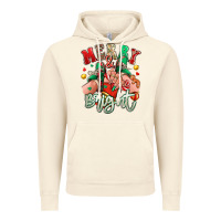 Vintage Artic merry and bright caucasian girl sneakers Vintage Hoodie - RanaPortraitStore