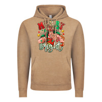 Vintage Coffee merry and bright caucasian girl sneakers Vintage Hoodie - RanaPortraitStore