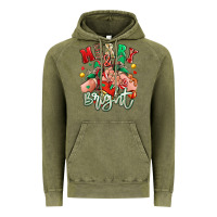 Vintage Olive merry and bright caucasian girl sneakers Vintage Hoodie - RanaPortraitStore