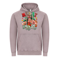 Vintage Zinc merry and bright caucasian girl sneakers Vintage Hoodie - RanaPortraitStore