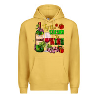 Antique Gold tis the season to wine Premium Hoodie - AdoDesignShop