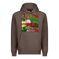 Coffee tis the season to wine Premium Hoodie - AdoDesignShop