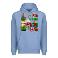 Colony Blue tis the season to wine Premium Hoodie - AdoDesignShop