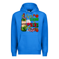True Royal tis the season to wine Premium Hoodie - AdoDesignShop