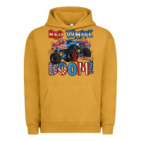 Pigment Peanut Butter red white and boom 4th of july Urban Hoodie - Artiststas