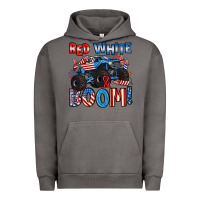 Pigment Tornado red white and boom 4th of july Urban Hoodie - Artiststas