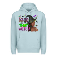 Blue Mist 100 that witch Premium Hoodie - NancyCooperArtShop