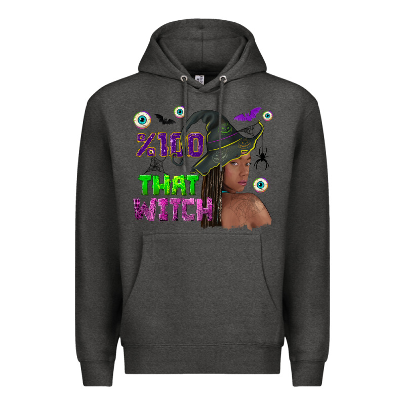 100 That Witch Premium Hoodie by NancyCooperArtShop | Teevron