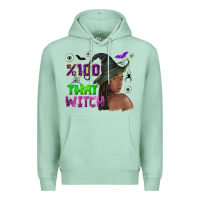 Seafoam 100 that witch Premium Hoodie - NancyCooperArtShop
