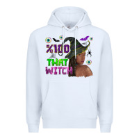 White 100 that witch Premium Hoodie - NancyCooperArtShop