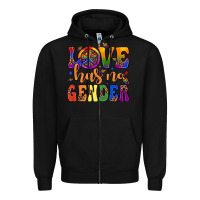 Black love has no gender Zipper Hoodie - JahusDesignShop