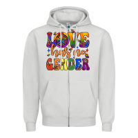 Love Has No Gender Zipper Hoodie | Teevron