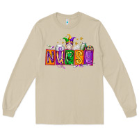Mushroom nurse mardi gras Long Sleeve Tee - RacoonDesign