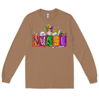 Nurse Mardi Gras Long Sleeve Tee | Teevron