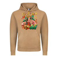 Vintage Camel festive af christmas caucasian girl sneakers Vintage Hoodie - RanaPortraitStore