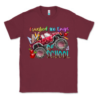 Burgundy crushed 100 days of school Classic Tee - RacoonDesign