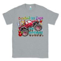 Heather Grey crushed 100 days of school Classic Tee - RacoonDesign