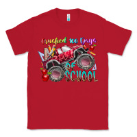Red crushed 100 days of school Classic Tee - RacoonDesign