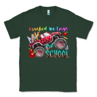 Sports Green crushed 100 days of school Classic Tee - RacoonDesign