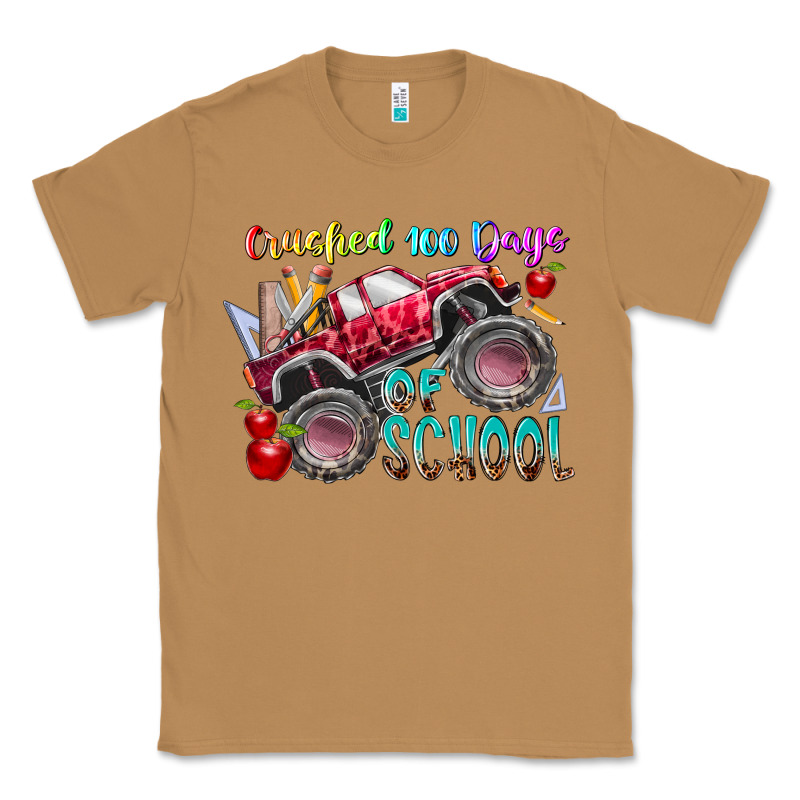 Crushed 100 Days Of School Classic Tee by RacoonDesign | Teevron