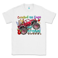 White crushed 100 days of school Classic Tee - RacoonDesign