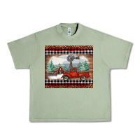 Christmas Farm And Truck Urban Heavy Tee | Teevron