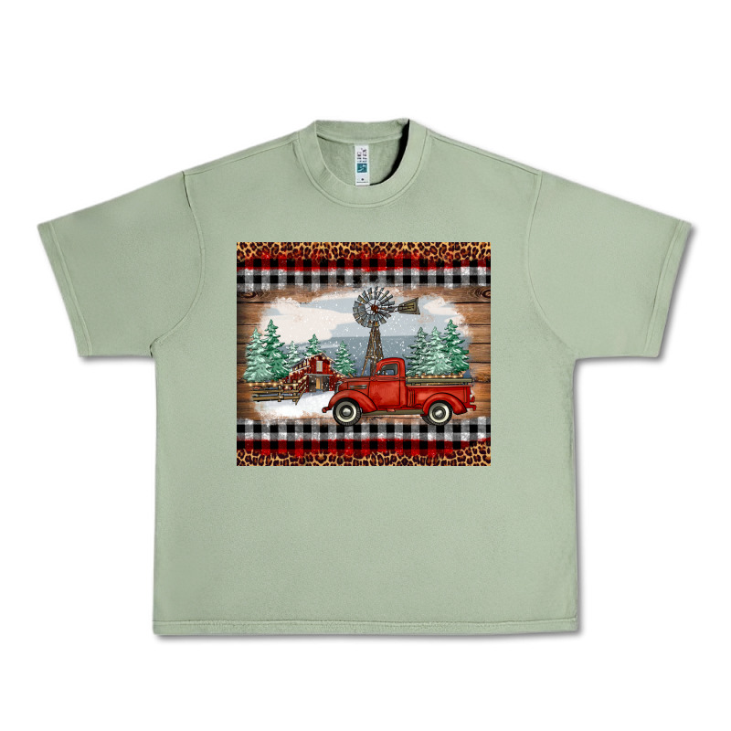 Christmas Farm And Truck Urban Heavy Tee by RanaPortraitStore | Teevron