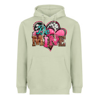 Matcha valentines day western hearts be mine Heavyweight Hoodie - Jasminsmagicworld