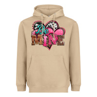 Mushroom valentines day western hearts be mine Heavyweight Hoodie - Jasminsmagicworld