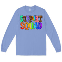 Colony Blue support squad Long Sleeve Tee - AdoDesignShop
