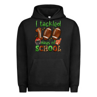 Pigment Black i tackled 100 days of school Urban Hoodie - Artiststas