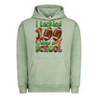 Pigment Oil Green i tackled 100 days of school Urban Hoodie - Artiststas